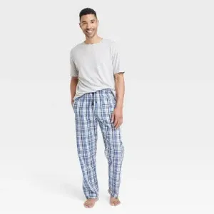 Hanes Premium Men's 2pk Plaid Pajama Set