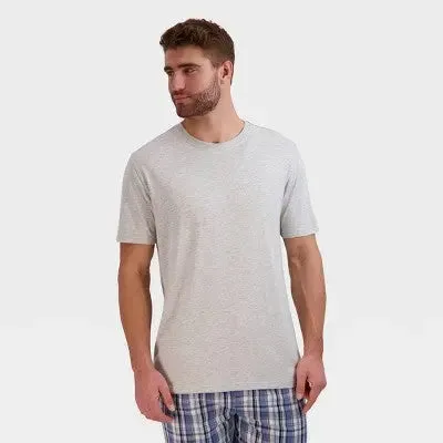 Hanes Premium Men's 2pk Plaid Pajama Set