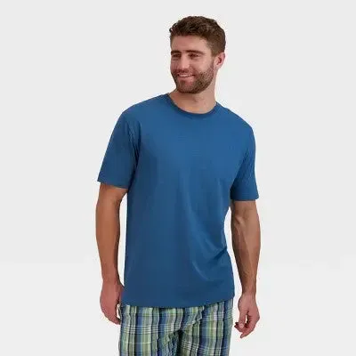 Hanes Premium Men's 2pk Plaid Pajama Set