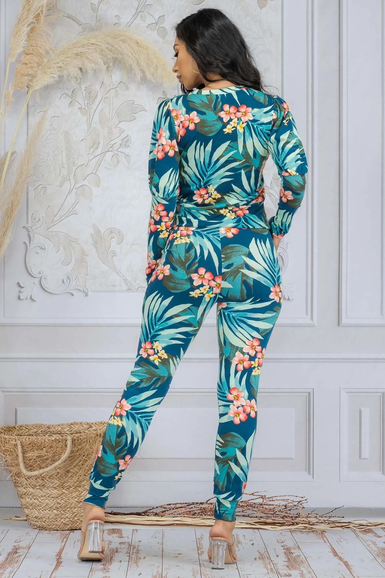HH668X-AST - 2 PC TOP AND JOGGER SET