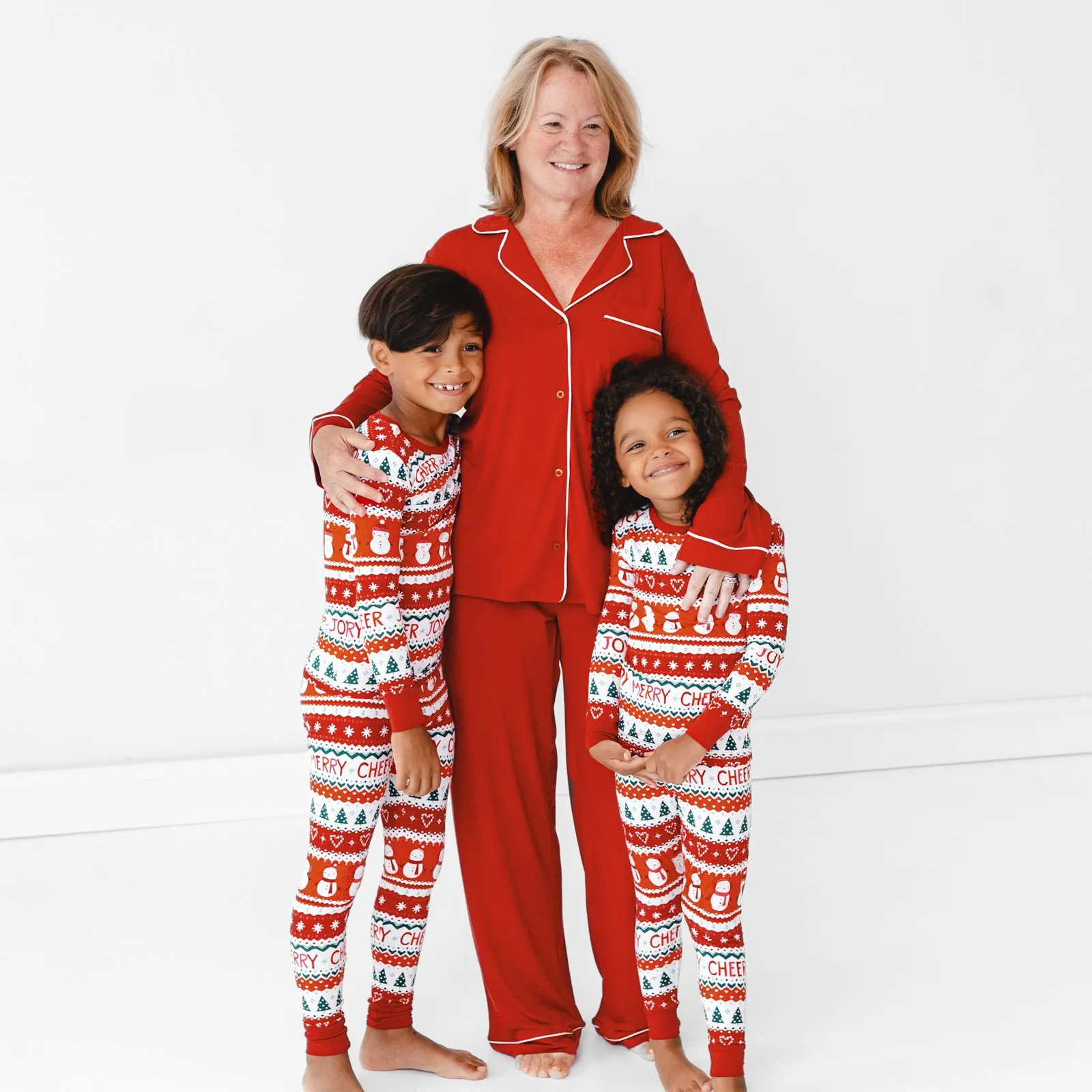 Holiday Red Women's Long Sleeve Pajama Set