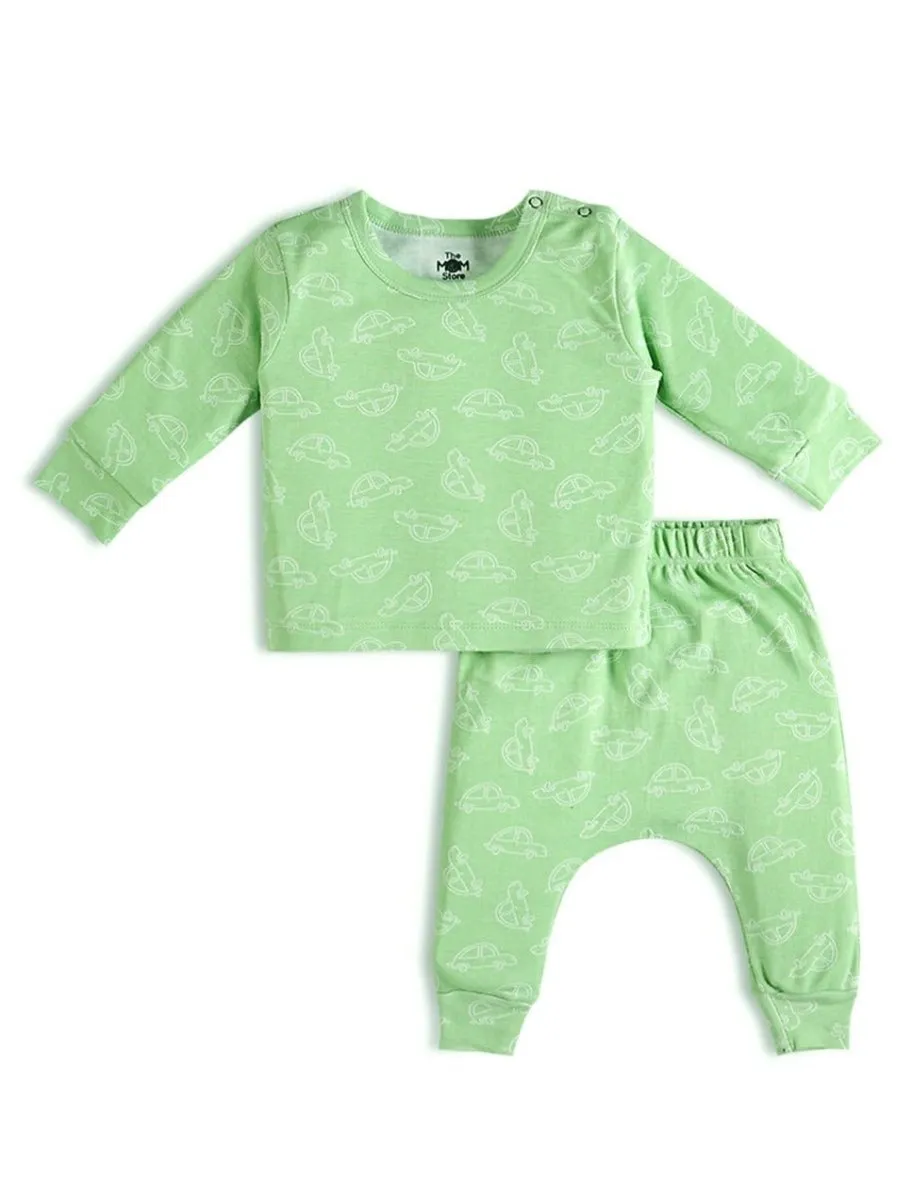 Infant Pajama Set Combo Of 2: Vroom Vroom-Out Of World