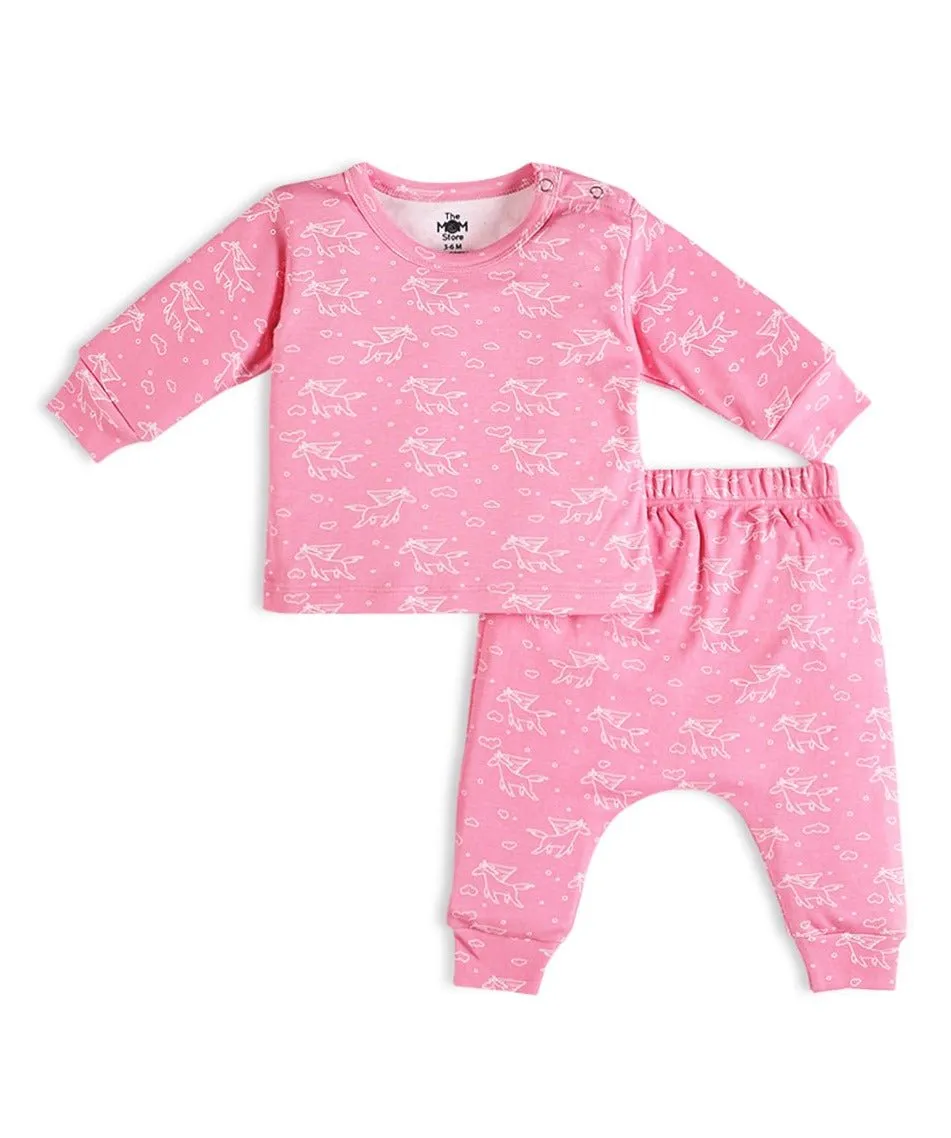 Infant Pajama Set Combo Of 3: Happy Cloud-Magic Bow-Fairyland