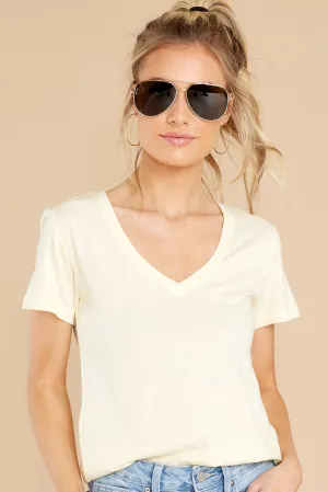 Kasey Sunrise Modal V-Neck Tee
