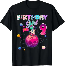 Little Space Birthday Family Galaxy T-Shirt