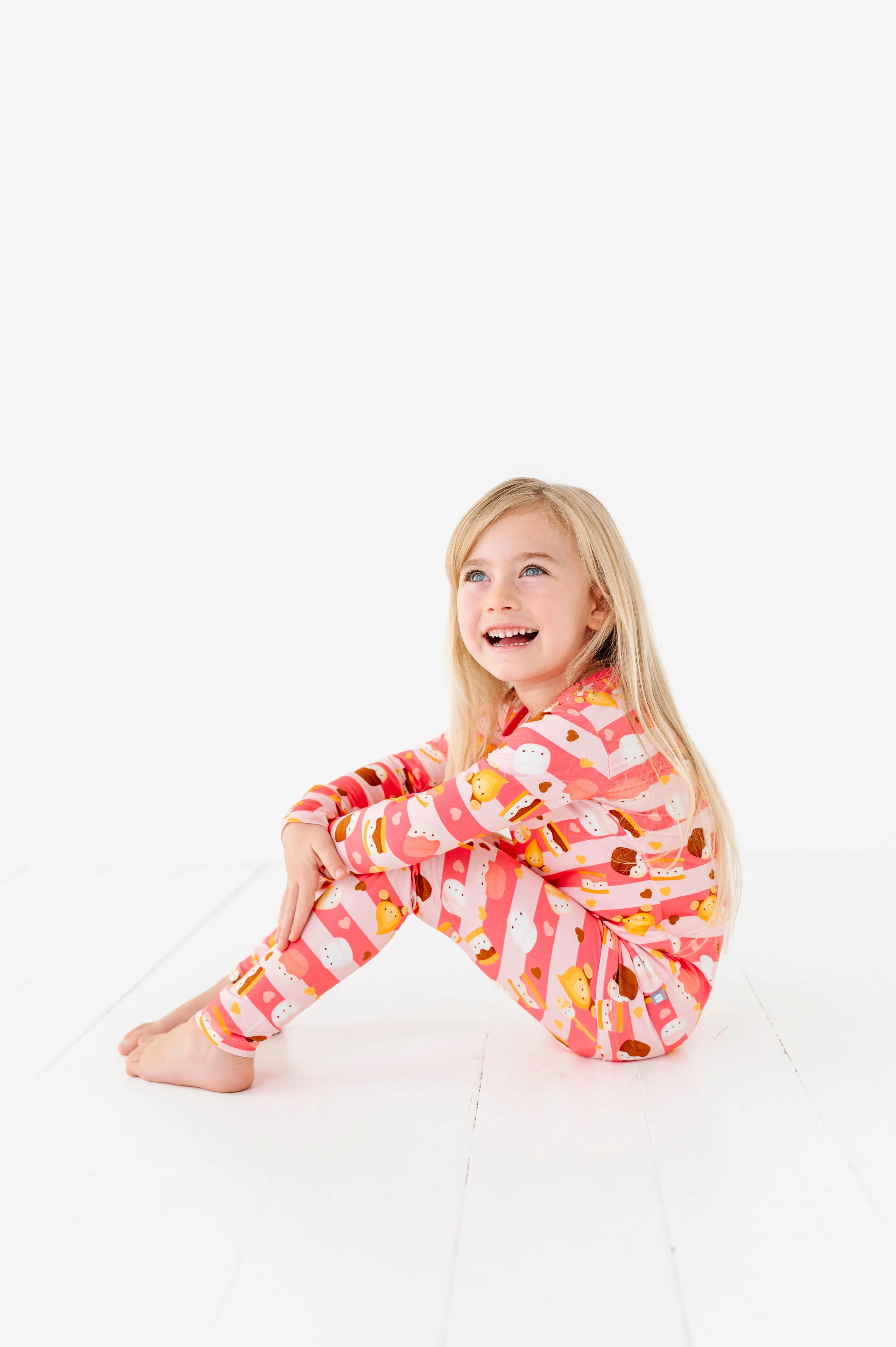 Macaron   Me Long Sleeve Toddler PJ Set - S’mores