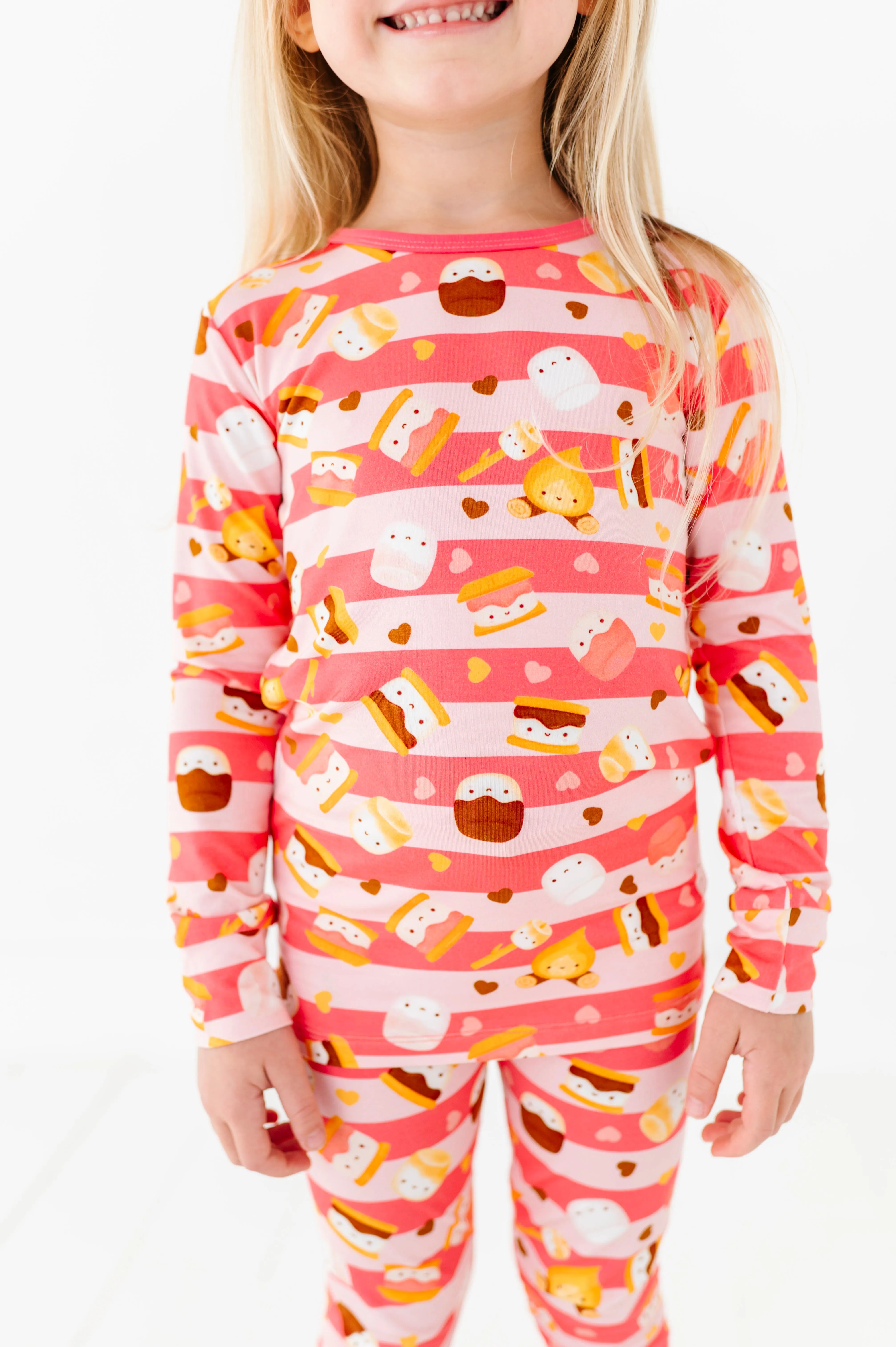 Macaron   Me Long Sleeve Toddler PJ Set - S’mores