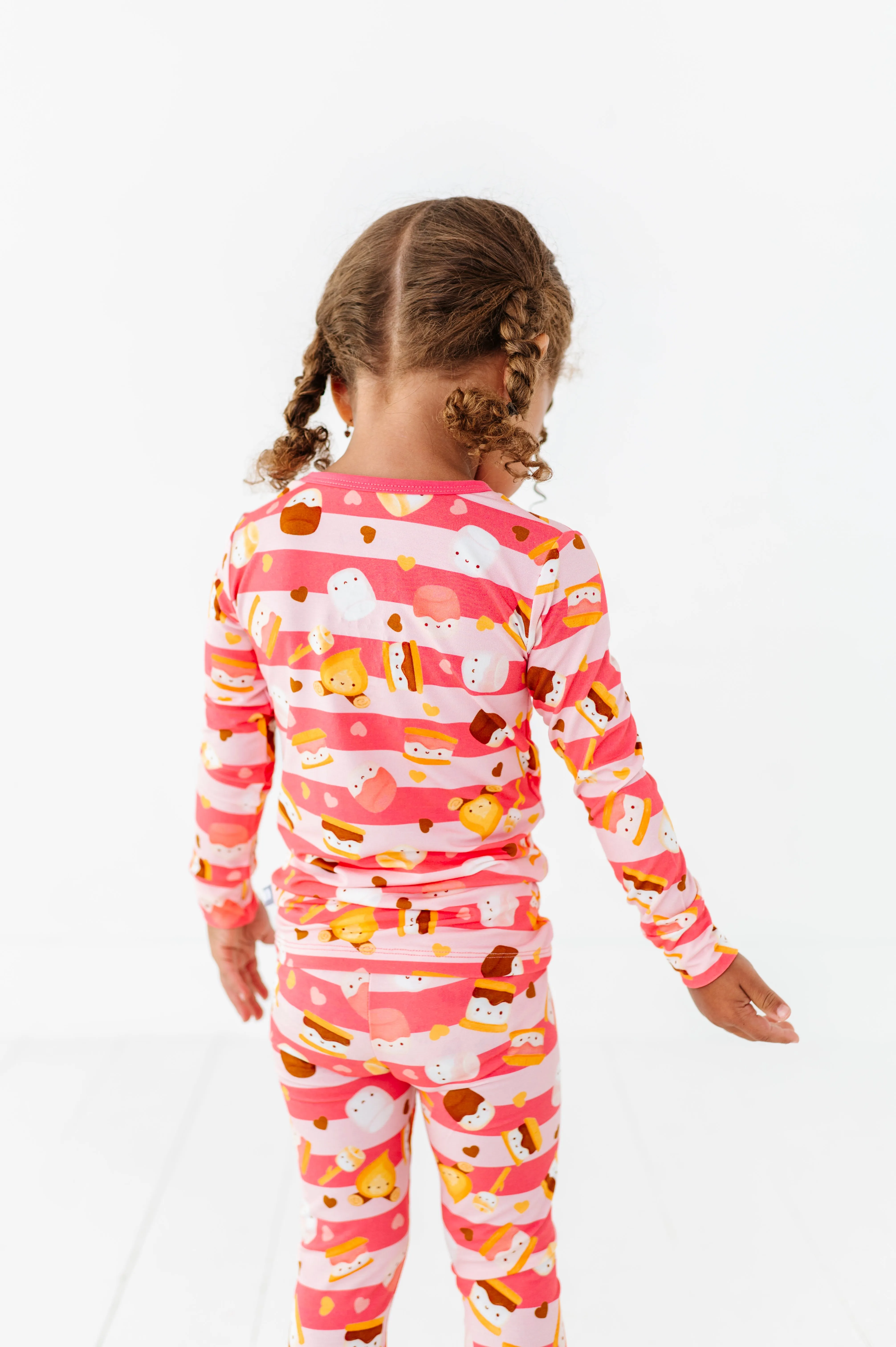 Macaron   Me Long Sleeve Toddler PJ Set - S’mores