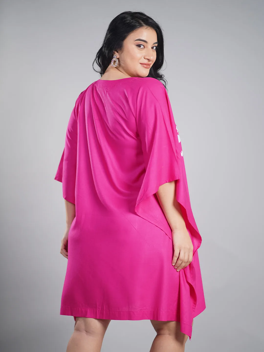 Magenta Kaftan Nightdress - BabySleep
