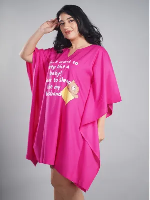 Magenta Kaftan Nightdress - BabySleep