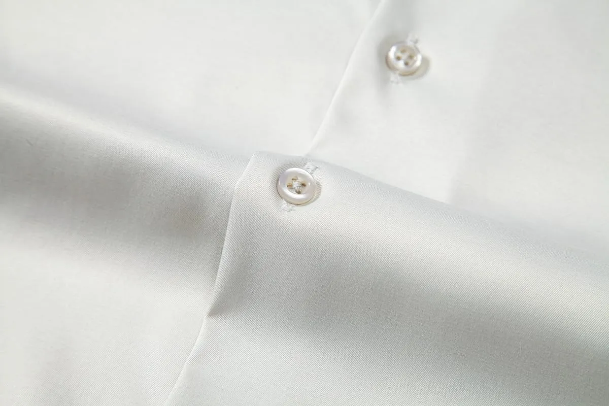 Men's Dress Shirts Formal Slim Fit Stretch Long Sleeve Button Down Shirt for Men Wrinkle Free Collar Business Shirts