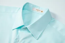 Men's Dress Shirts Formal Slim Fit Stretch Long Sleeve Button Down Shirt for Men Wrinkle Free Collar Business Shirts