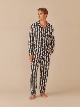 Men's Longsleeve Modal PJ Set | Beetlejuice
