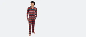 Men's Longsleeve Modal PJ Set | Bright Stripes