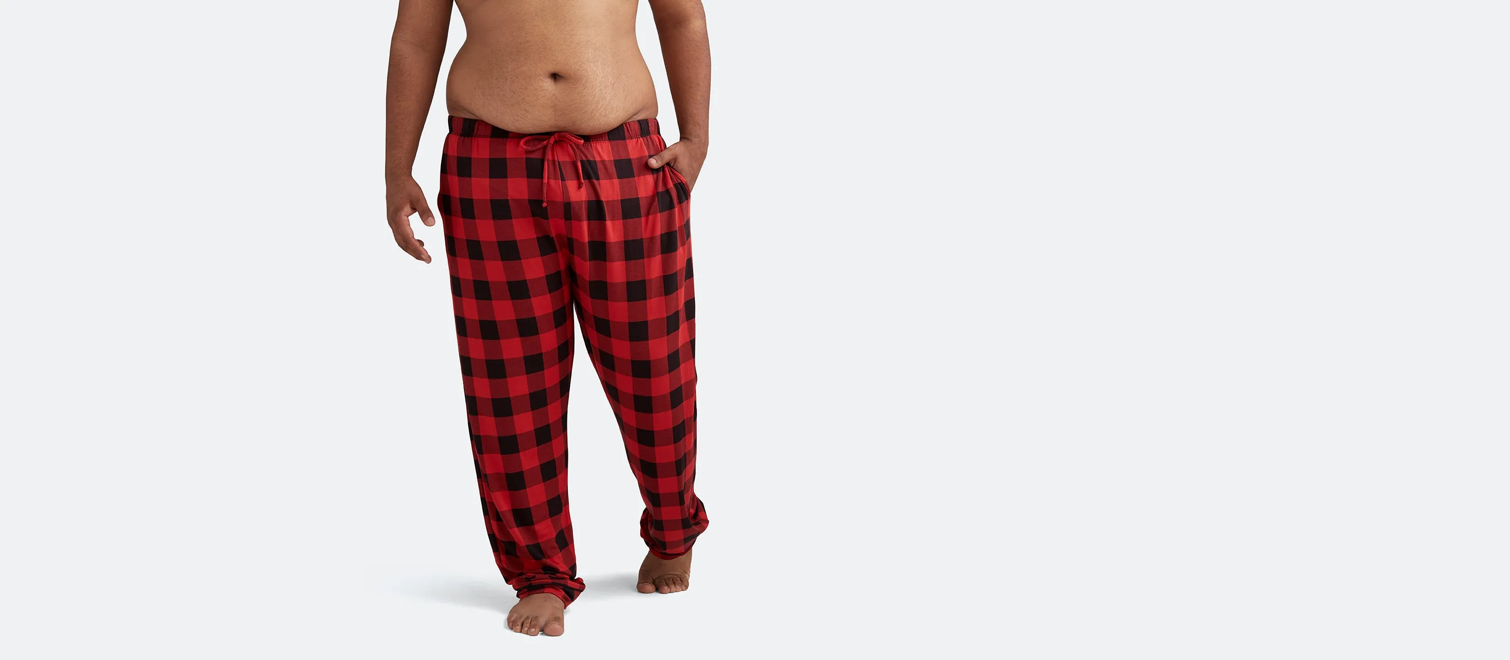 Men's Longsleeve Modal PJ Set | Buffalo Check