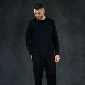 Men's Pajama Set - Pant   Shirt (Onyx)