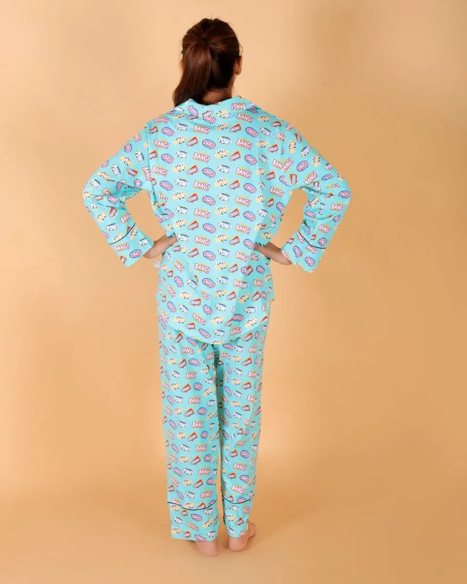 Mighty Fighter Womens Pajama Set