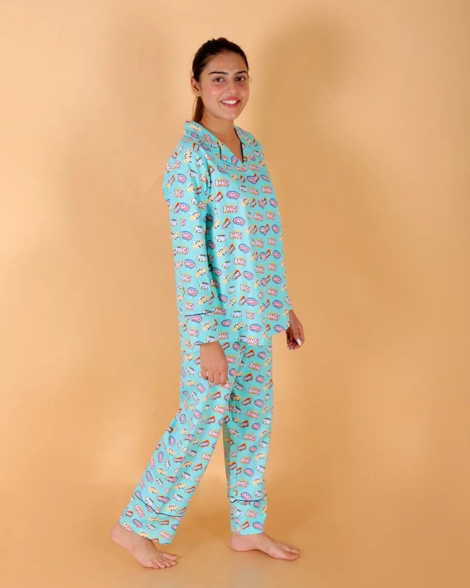 Mighty Fighter Womens Pajama Set