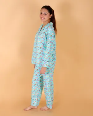 Mighty Fighter Womens Pajama Set
