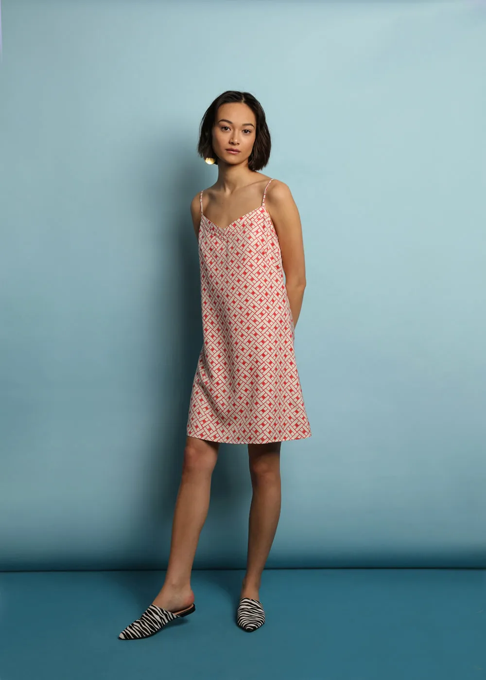 Mulberry Silk Nightdress - Leh Scarlet
