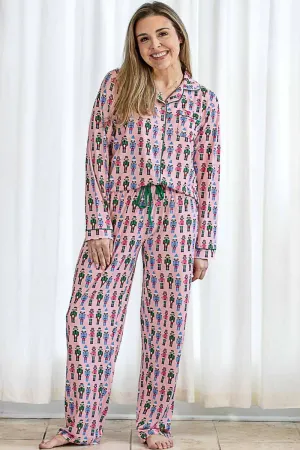 Nutcracker Pajama Set-Pink
