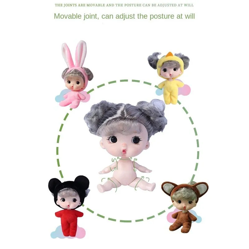 Ob11 Doll Pajamas Diary 11cm Mini Confused Doll Barbie Doll Toy