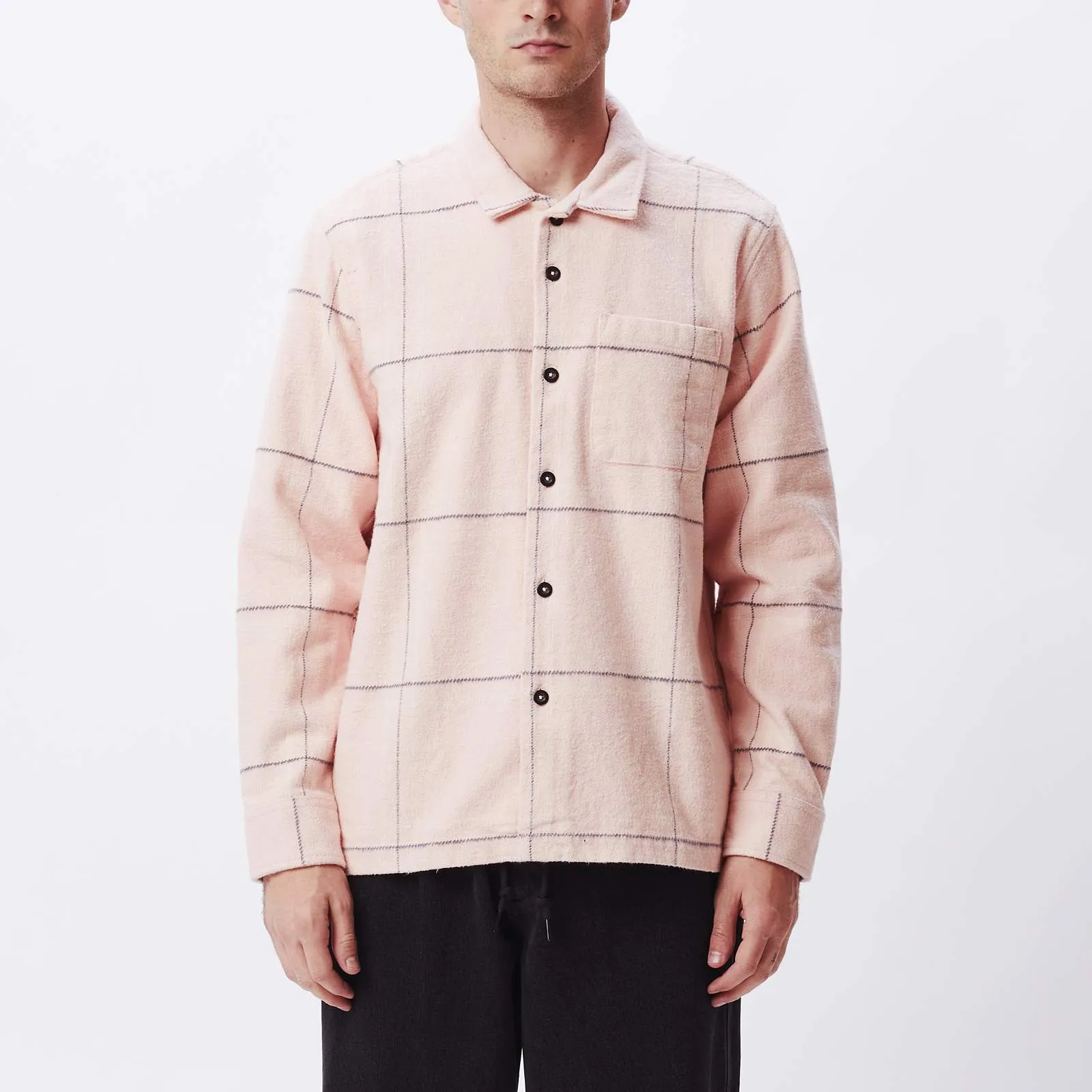 Obey Fiasco Flannel Shirt - Pink Multi