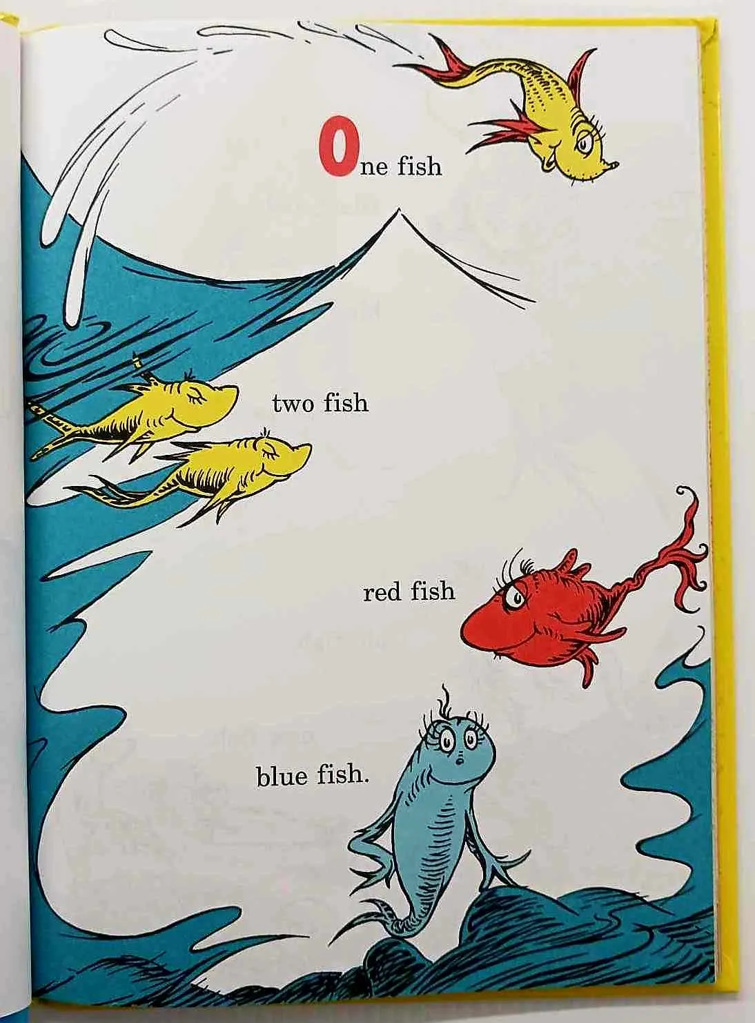ONE FISH, TWO FISH, RED FISH, BLUE FISH - Dr. Seuss
