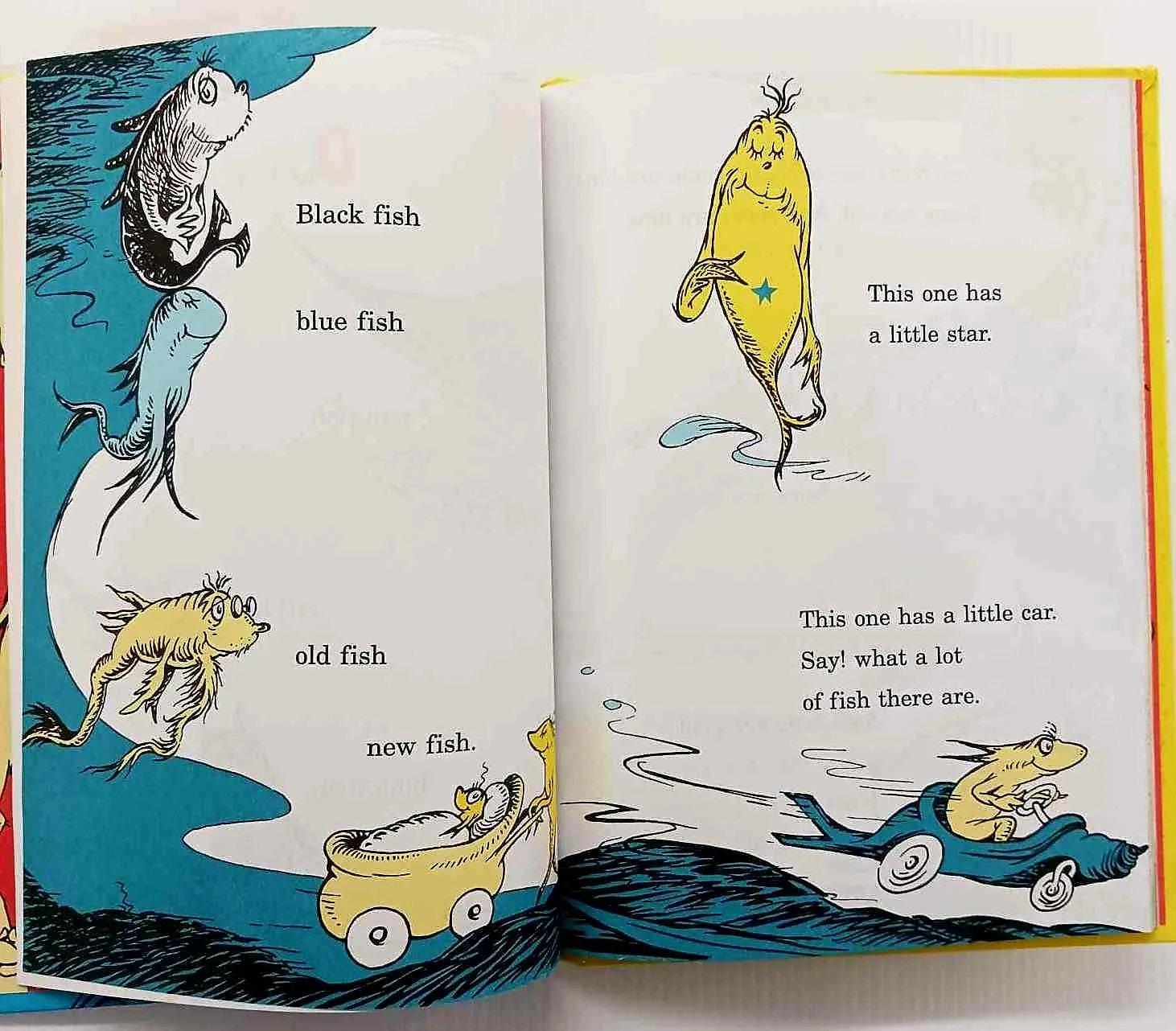ONE FISH, TWO FISH, RED FISH, BLUE FISH - Dr. Seuss