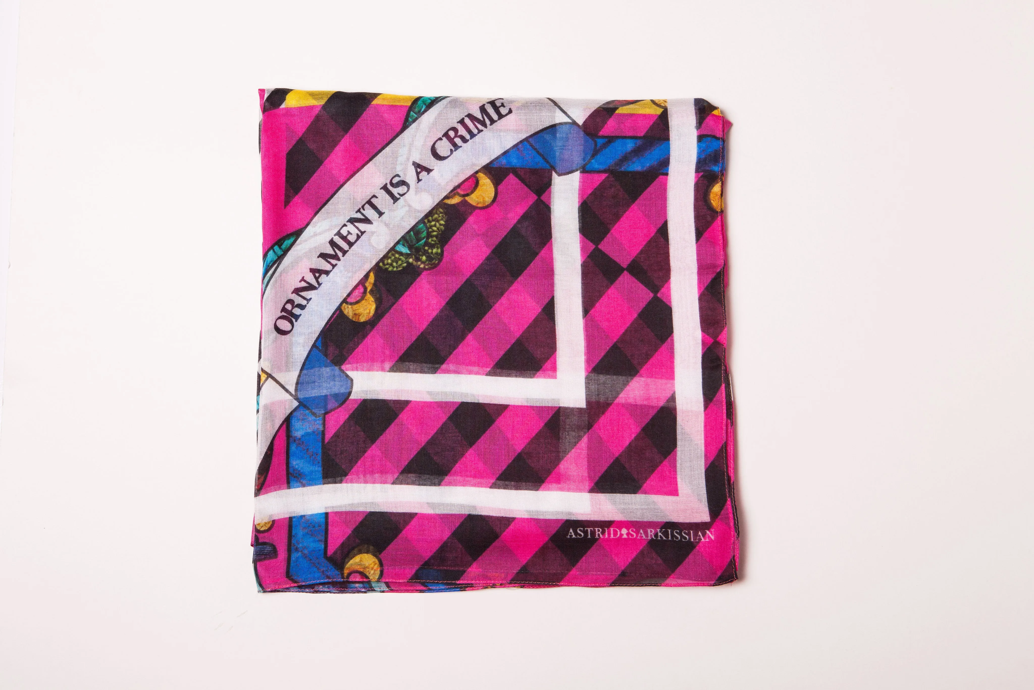 Ornament Abstrait Modal Scarf