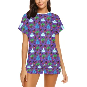 Park Hopper Fireworks Women's Short Pajama Set