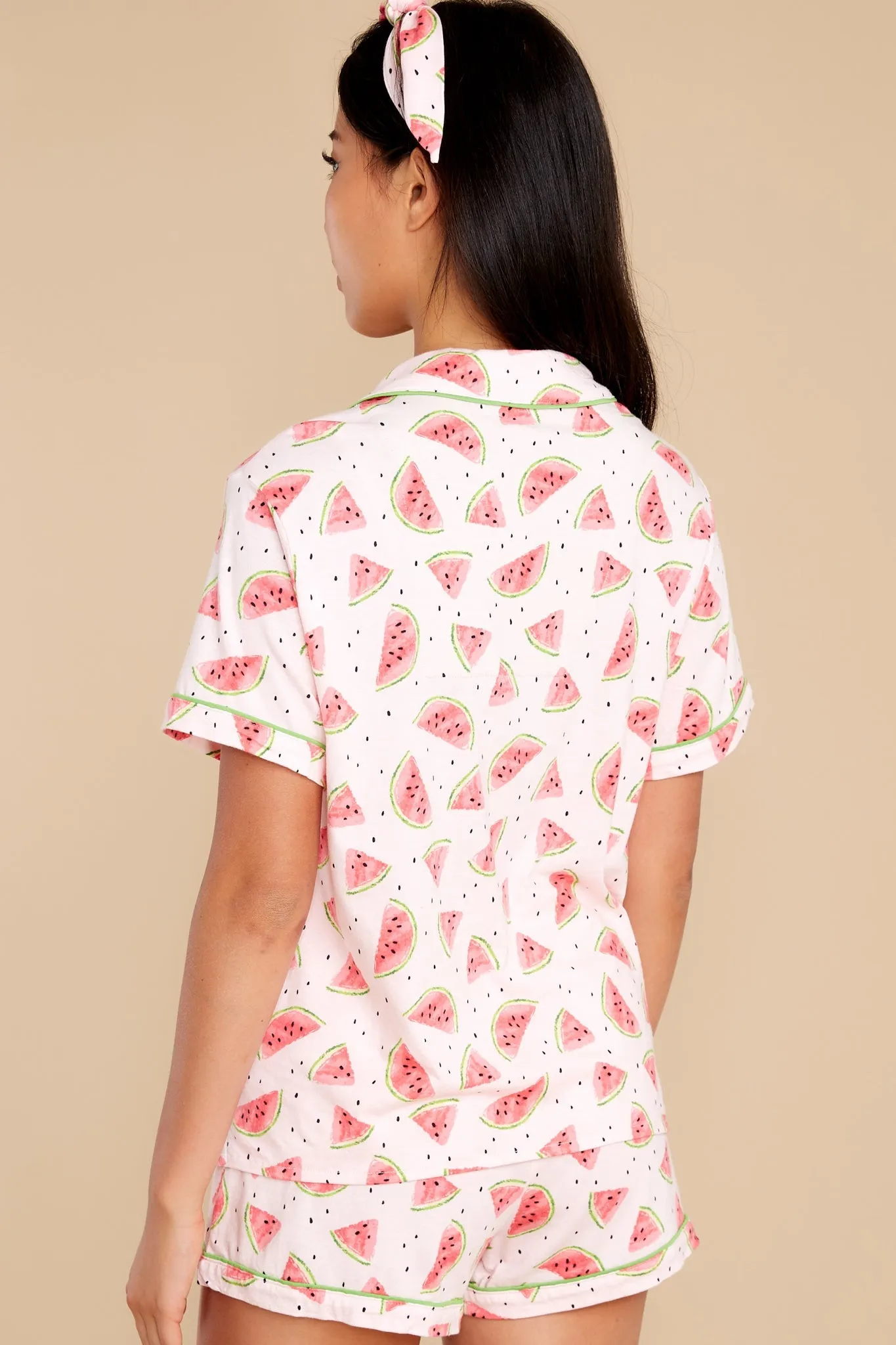 Playful Prints Blush Pajama Set