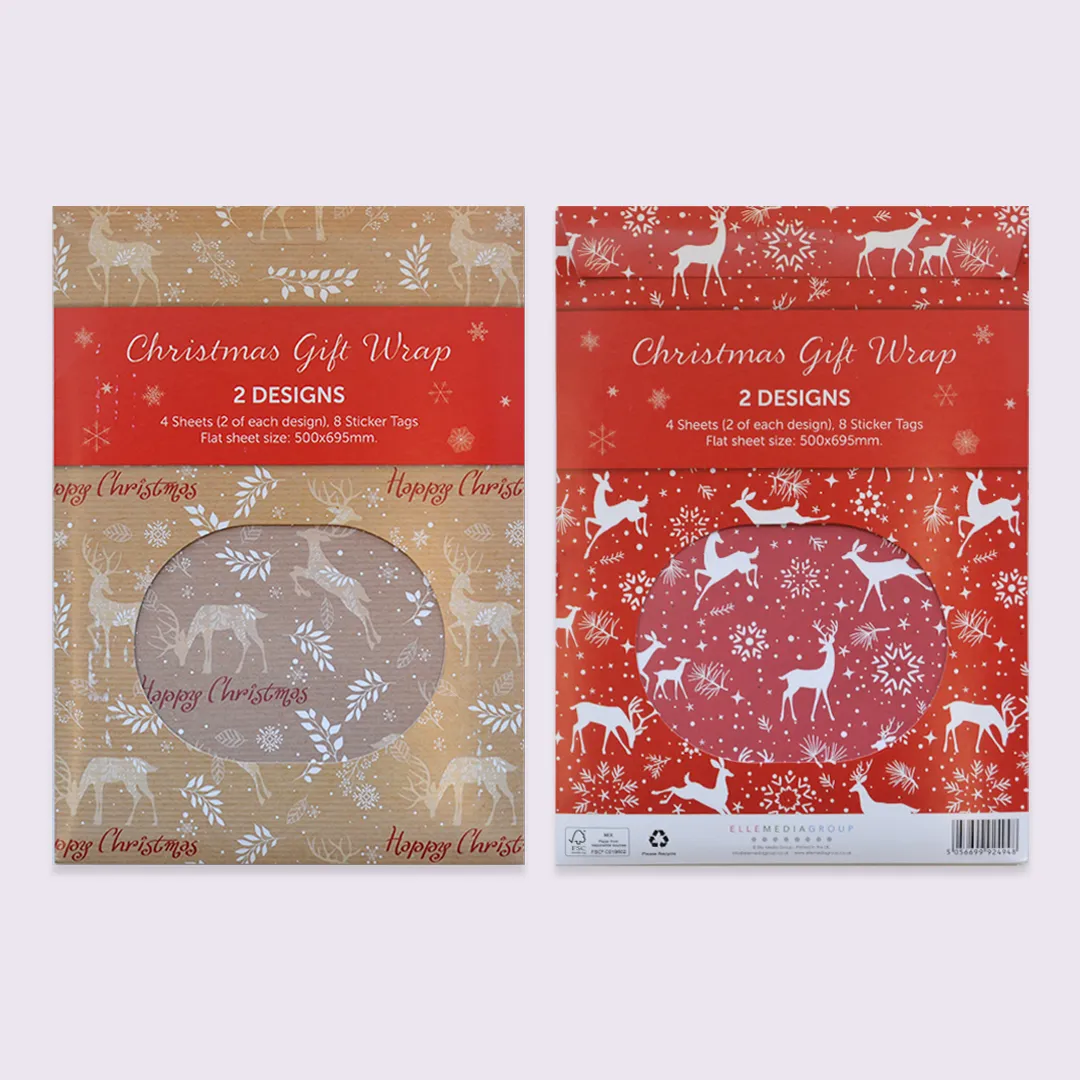 Reindeer Gift Wrap
