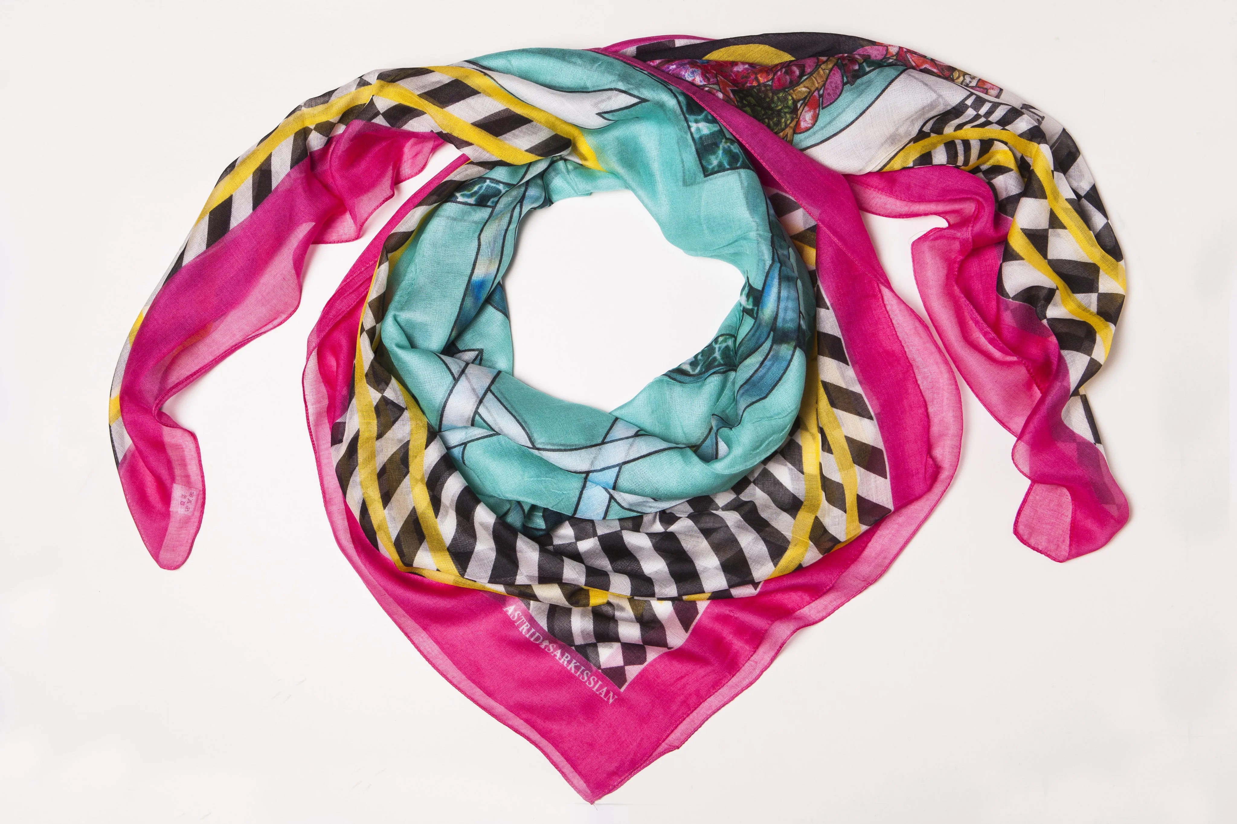 Reine Turquoise Modal Scarf