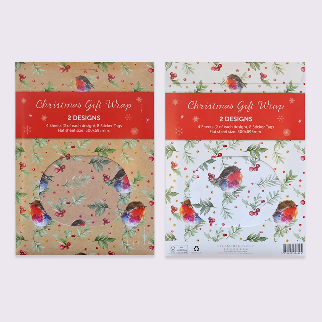 Robin Gift Wrap