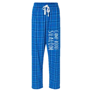 Rodef Shalom Fitted Flannel Pajama Pants