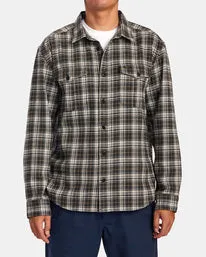 RVCA Reynolds Flannel - Black