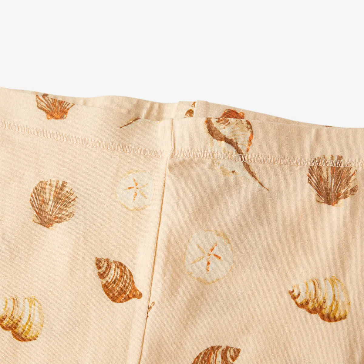 Seashells Stretch LS Two Piece Pajama Set