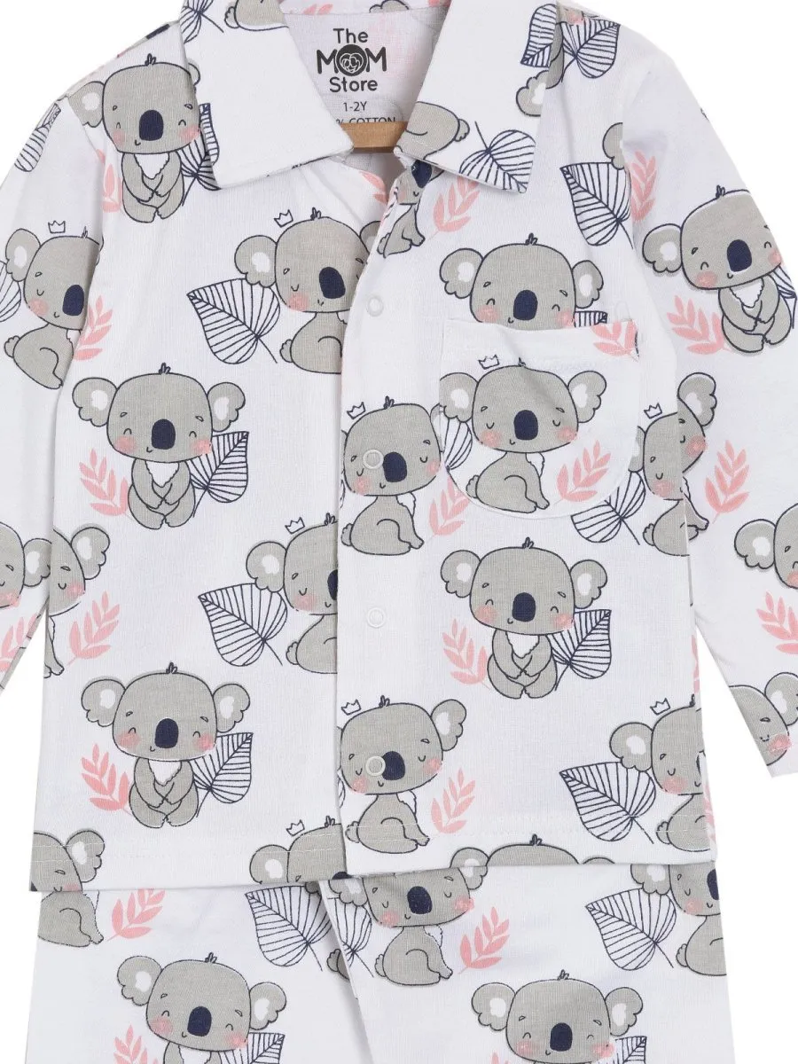 Set Of 2: Baby Koala Matching Pajama Set for Mom and Baby