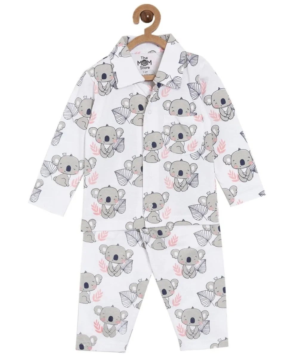 Set Of 2: Baby Koala Matching Pajama Set for Mom and Baby