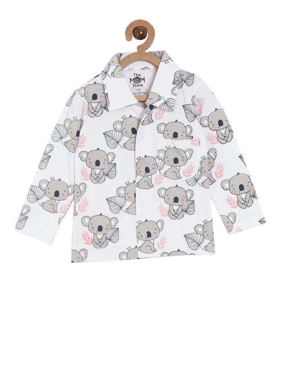 Set Of 2: Baby Koala Matching Pajama Set for Mom and Baby