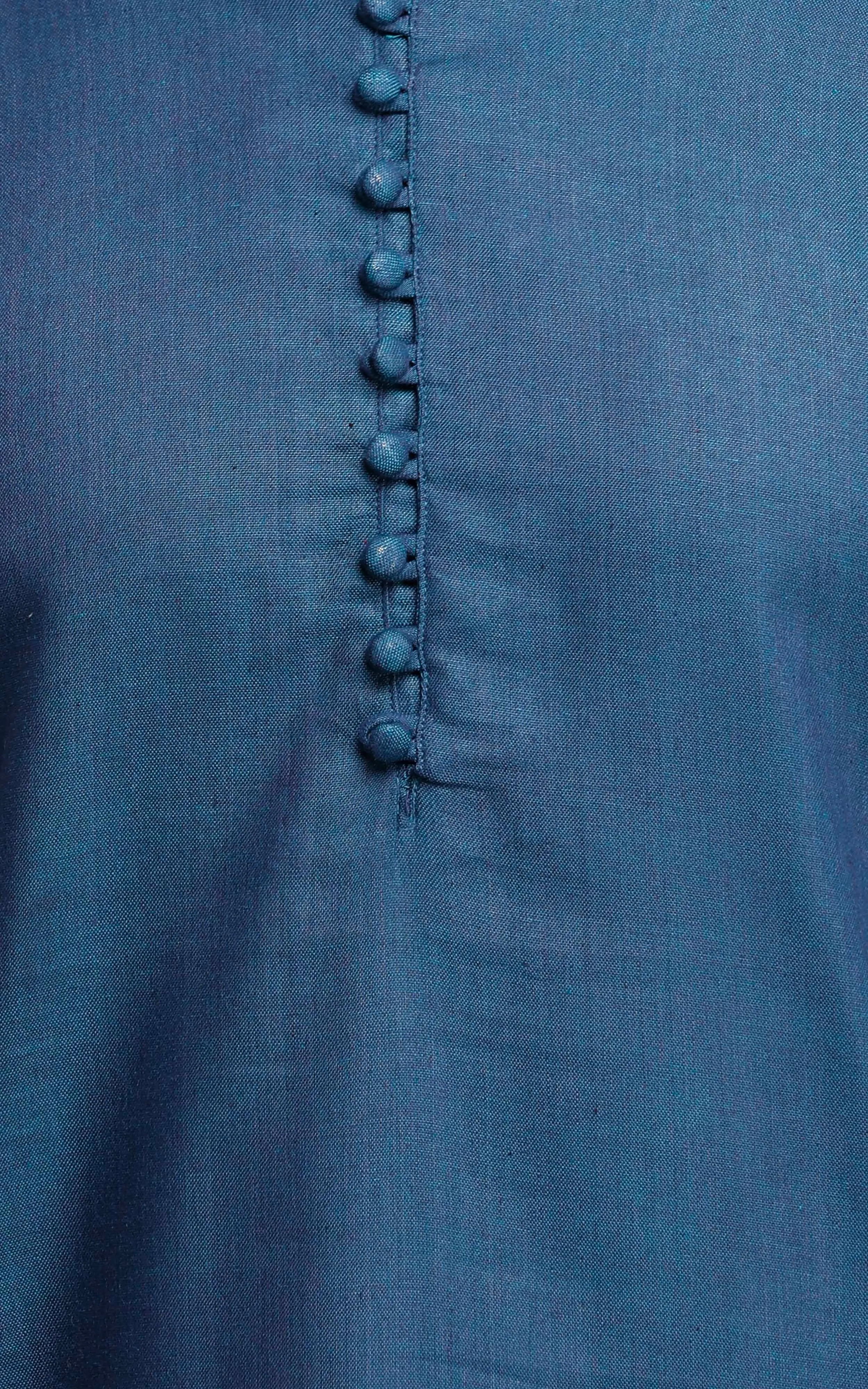 Set of 2: Blue Cotton Kurta and Pajama