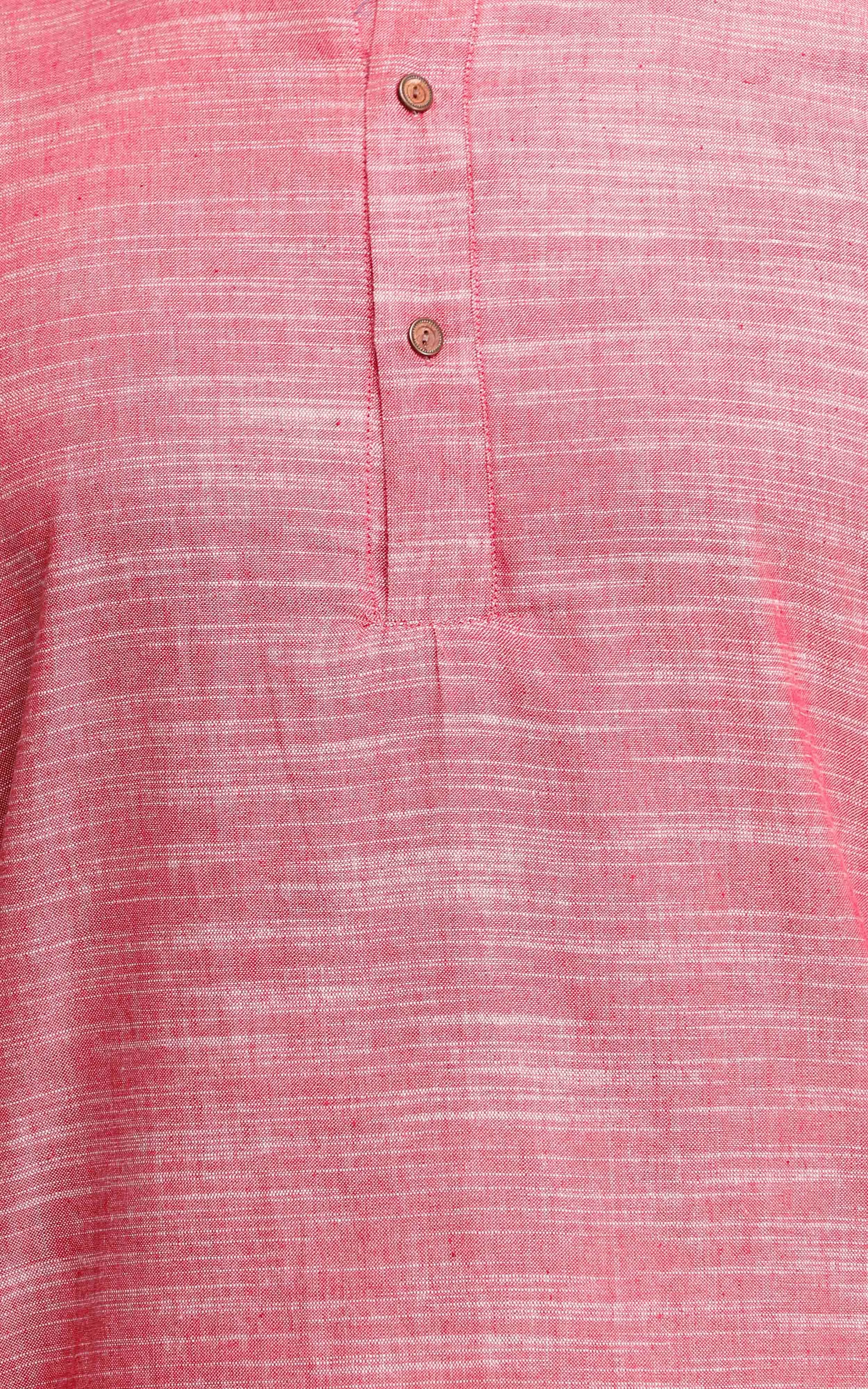 Set of 2: Dusty Pink Cotton Kurta and Pajama