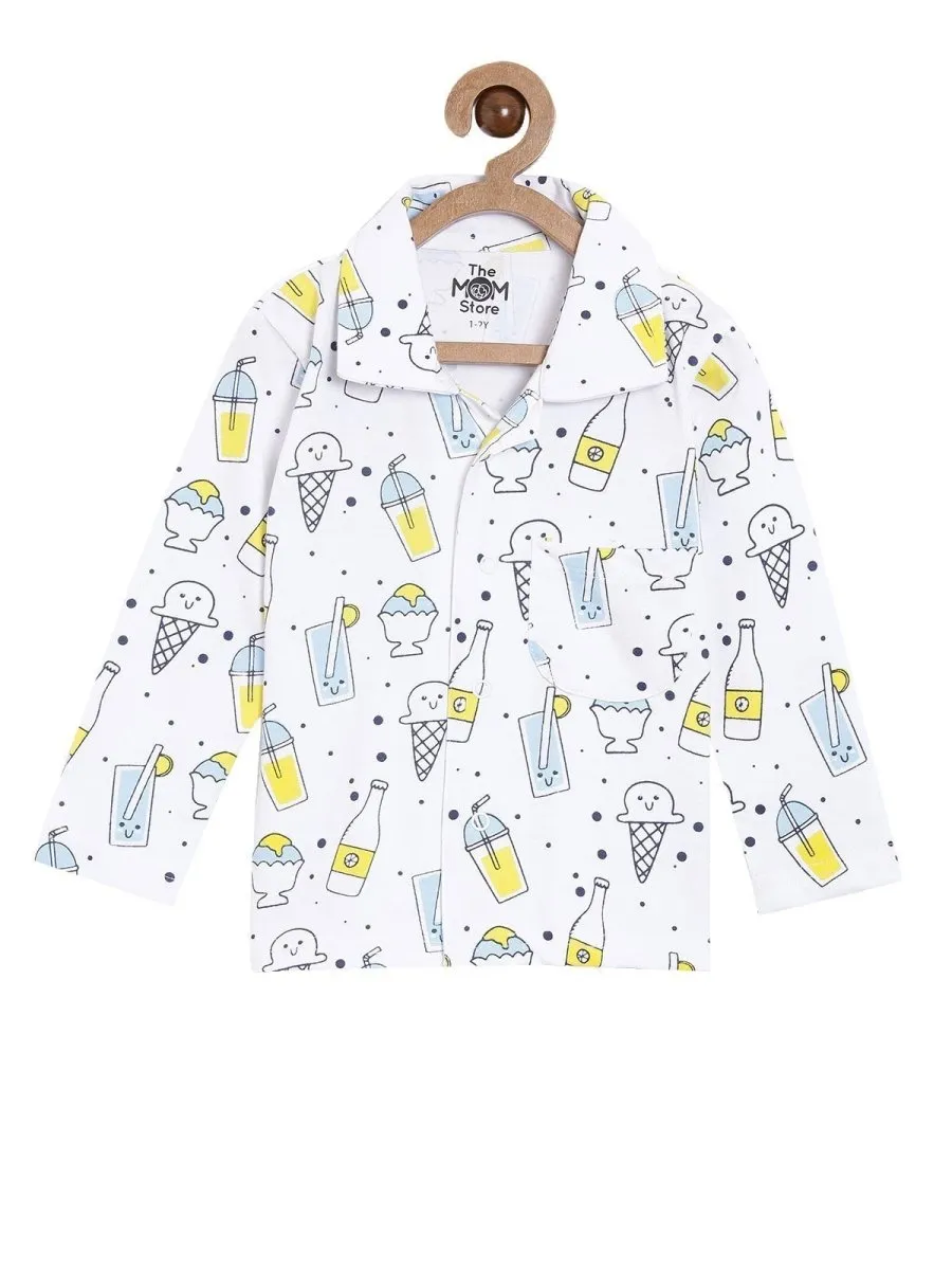 Set Of 2: My Smoothie Matching Pajama Set for Mom and Baby