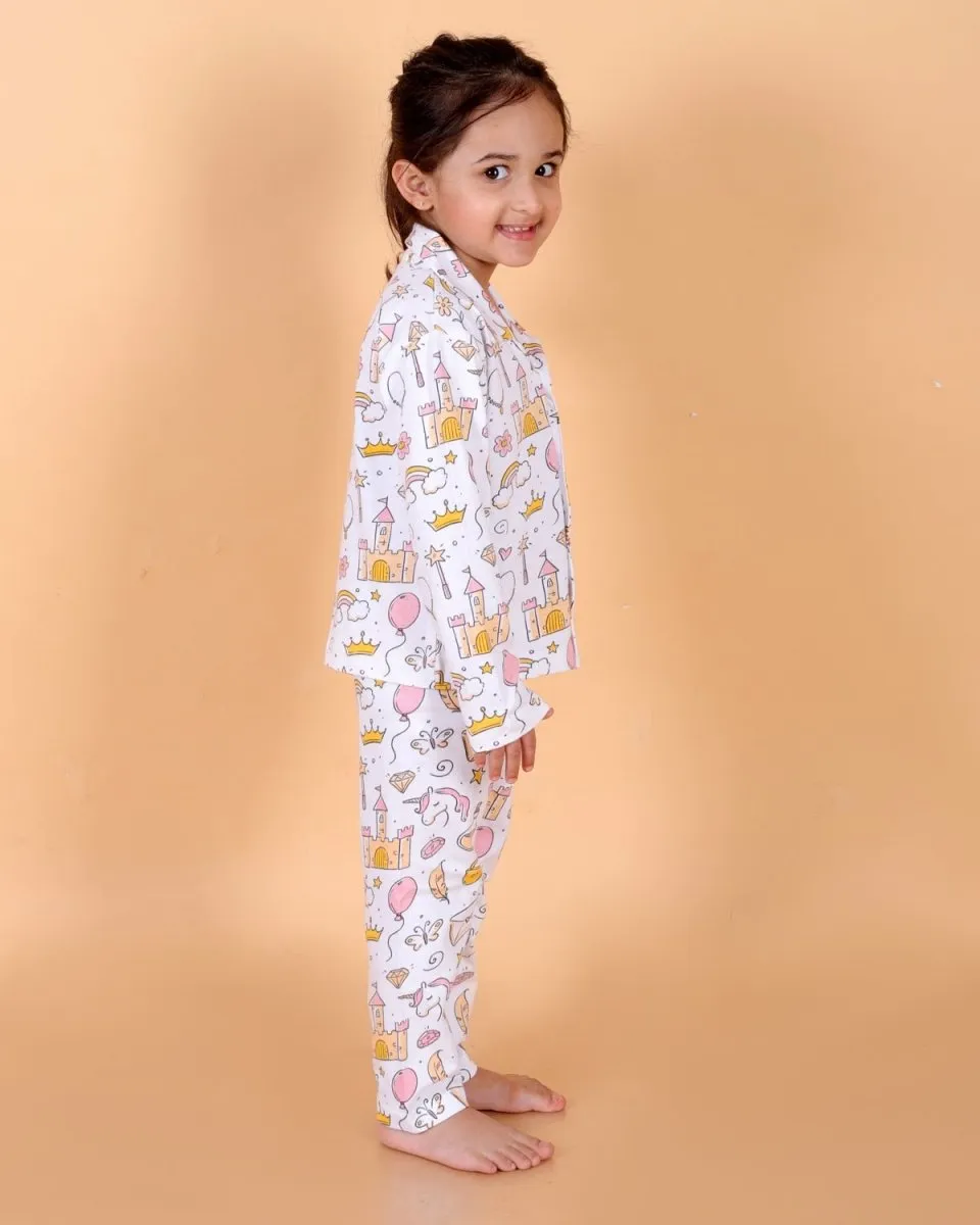Set Of 3: Fairy Princess Matching Pajama Set For Mom And Baby