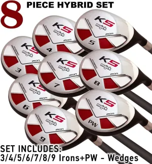 Short Men -1" < Standard Length Majek Hybrid Sets & Individual - Graphite Regular Flex