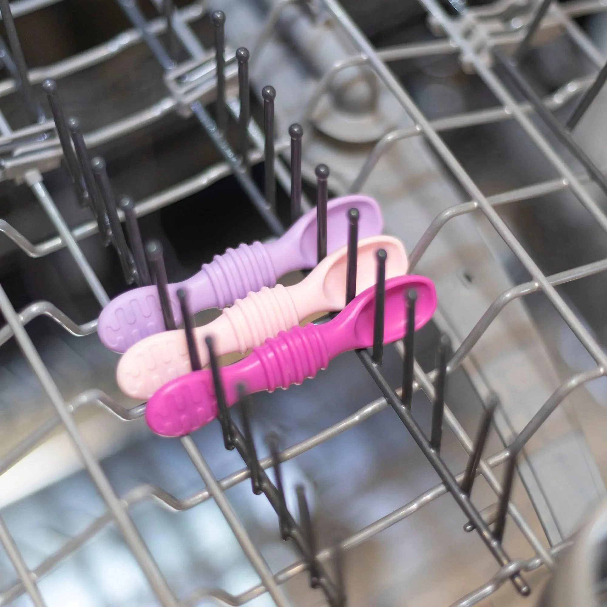 Silicone Dipping Spoons 3 Pack: Lollipop