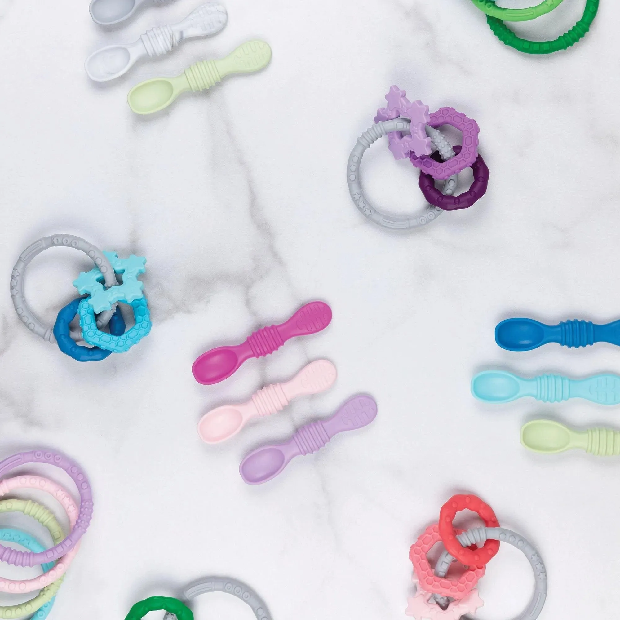 Silicone Dipping Spoons 3 Pack: Lollipop