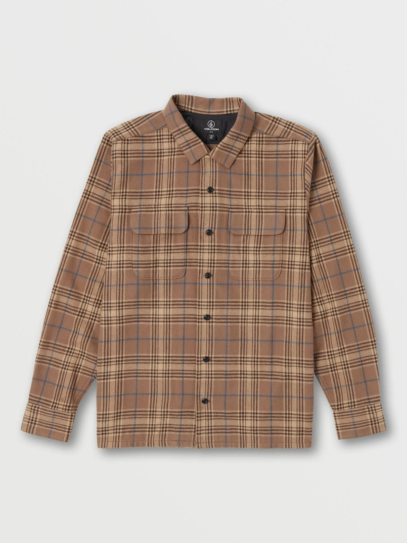 Skate Vitals Grant Taylor Long Sleeve Shirt - Dark Khaki