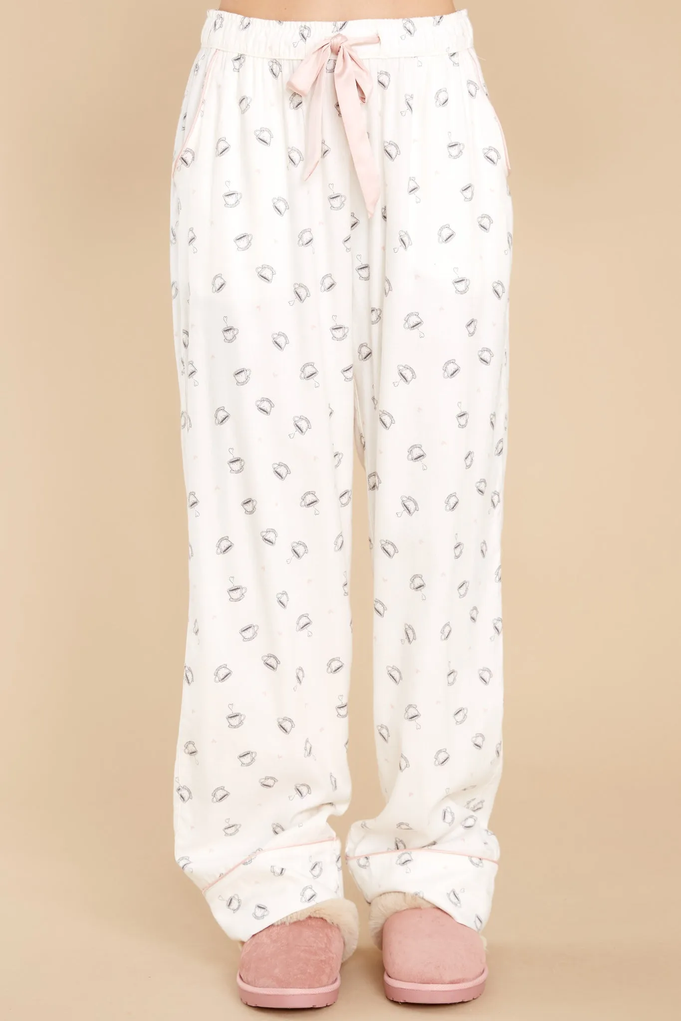 Sleep All Day Vanilla Ice Coffee PJ Set